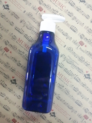 450ml Şeffaf Şampuan Vücut Yıkama Şişeleri PET Malzeme 67×67×117.5mm Ebat