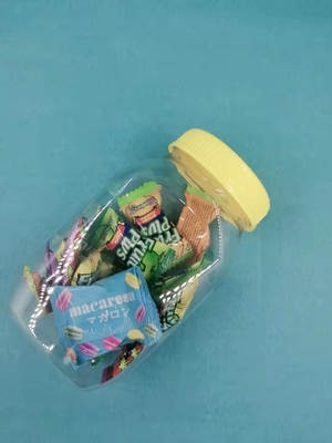 Sanrong Gıda Sınıfı Plastik Şişe PET Malzeme, Çocukların Açamayacağı Kapaklı